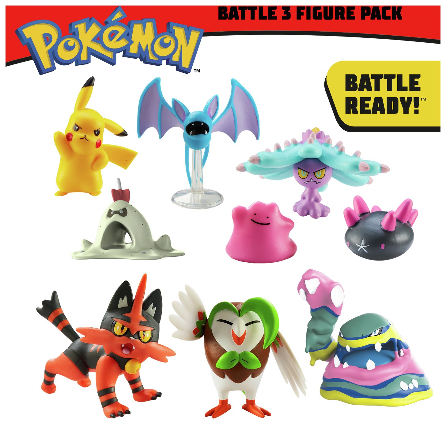 Pokémon Battle 3 Figure Pack (8521749) Argos Price Tracker