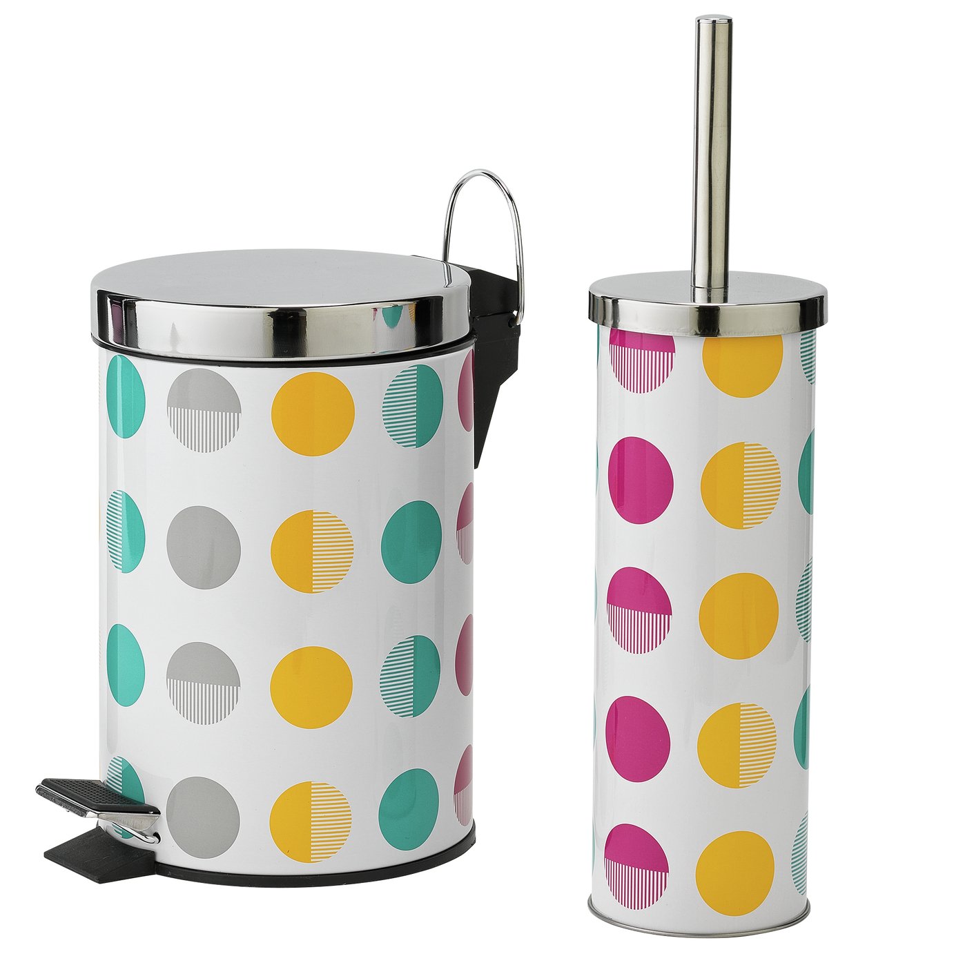 Argos Home Slow Close Bin and Toilet Brush Set Reviews