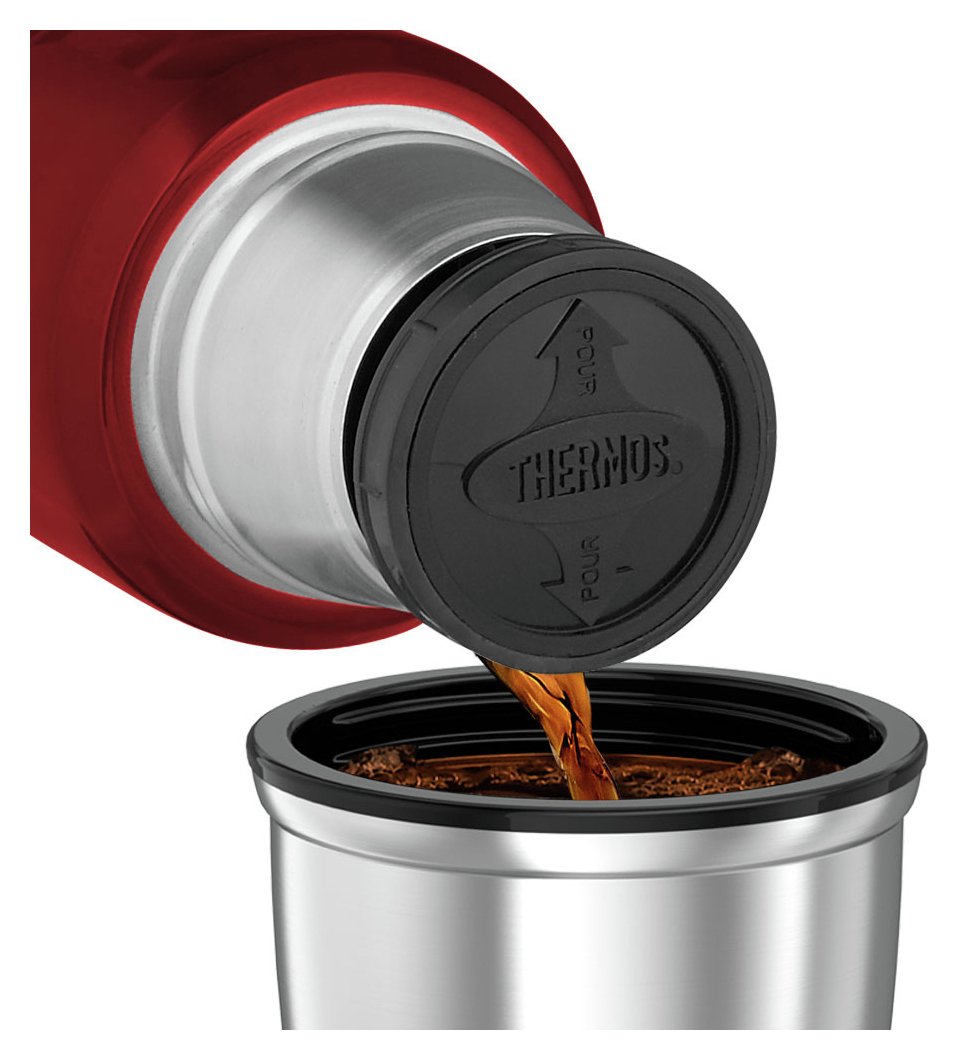 Thermos Stainless King Red Flask Reviews