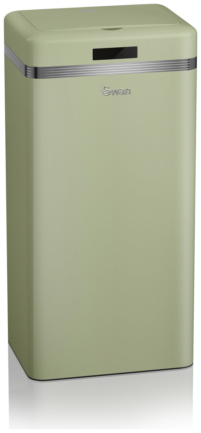 Swan Retro 45 Litre Sensor Bin Green (8526919) Argos Price Tracker