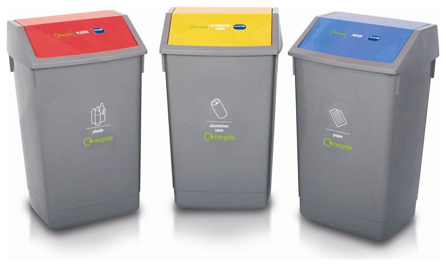 Addis 60 Litre 3 Piece Recycling Bin Kit. Reviews