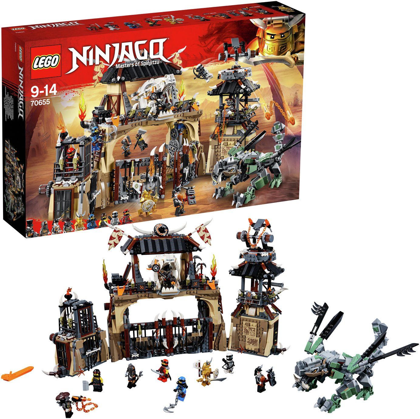 LEGO Ninjago Dragon Pit 70655 Review Review Toys