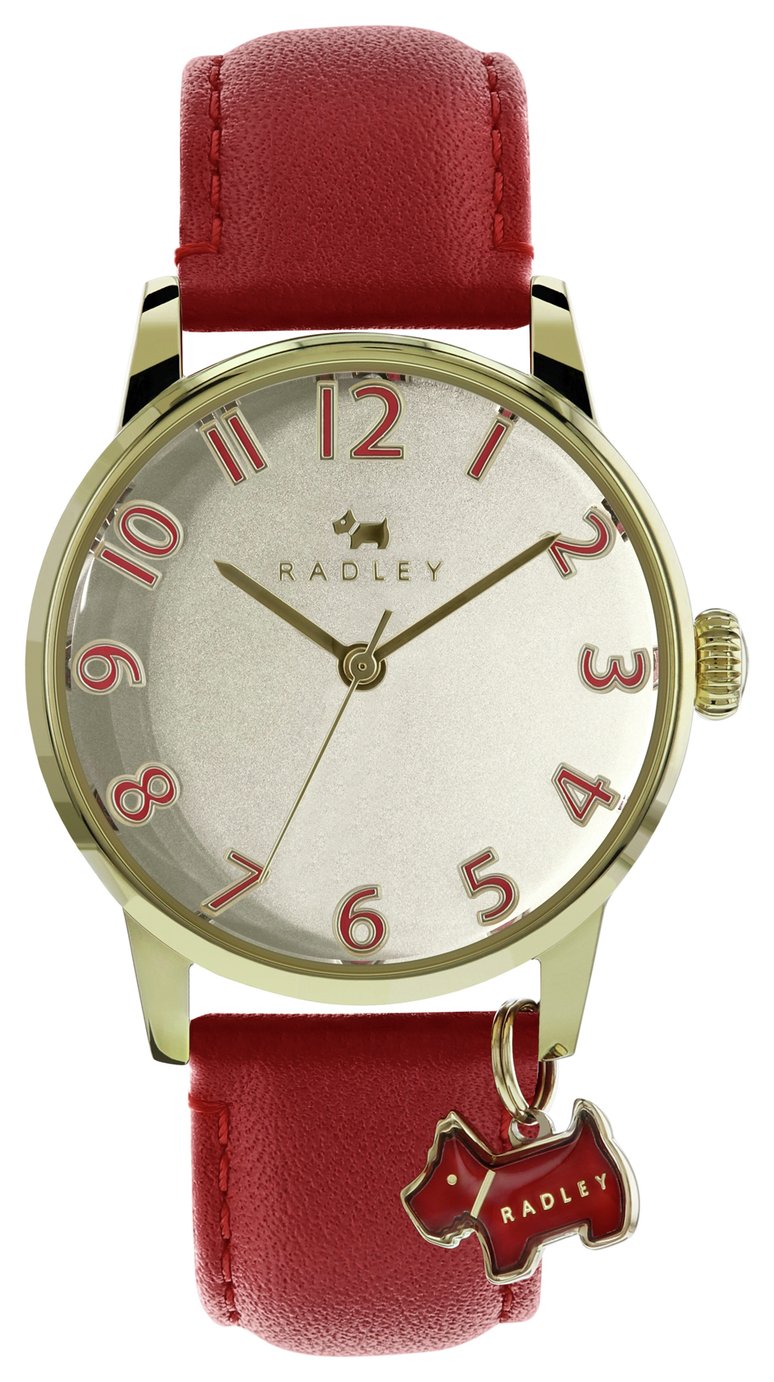 Radley Ladies' Blair RY2250 Red Leather Strap Watch Reviews
