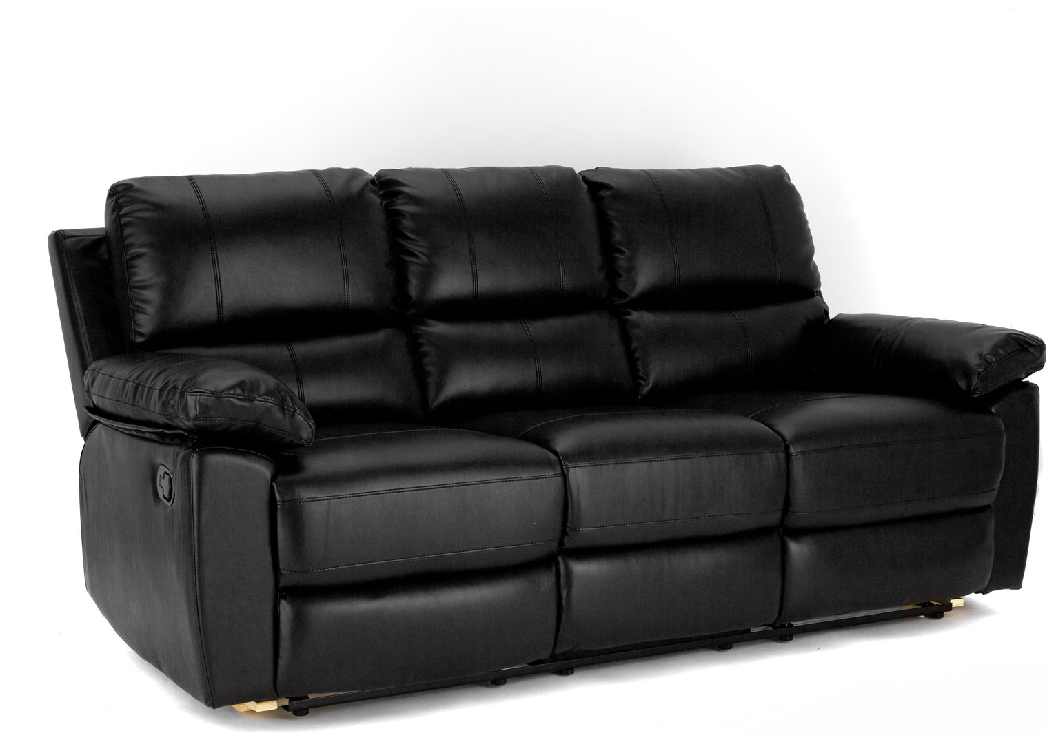Argos Home Toby 3 Seater Faux Leather Recliner Sofa Reviews