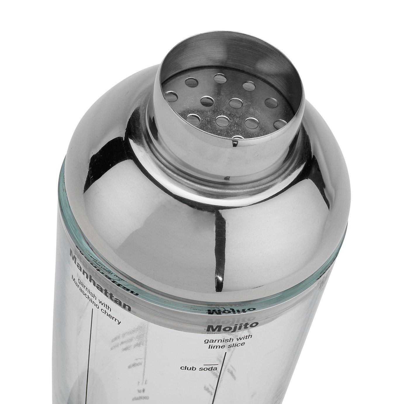 Sainsbury's Home Stainless Steel & Glass Cocktail Shaker Reviews