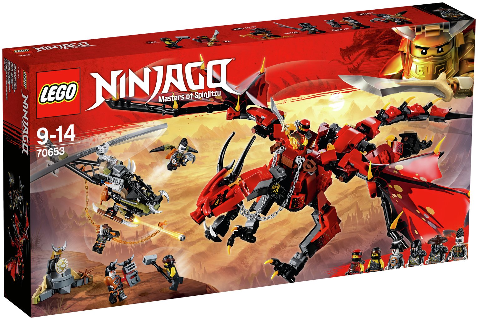 LEGO Ninjago Firstbourne Dragon Toy & Helicopter Set Reviews