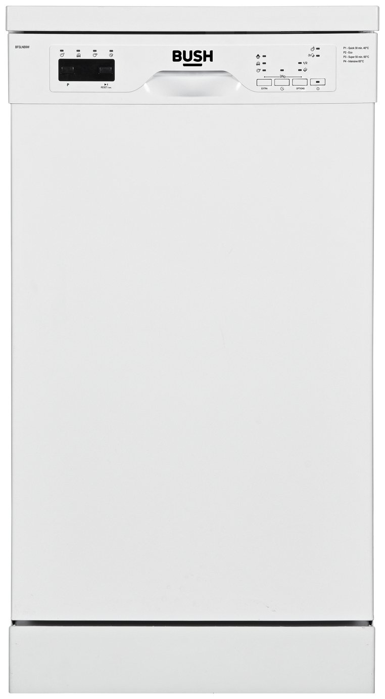 Bush BFSLNB9W Slimline Dishwasher Reviews Updated July 2024