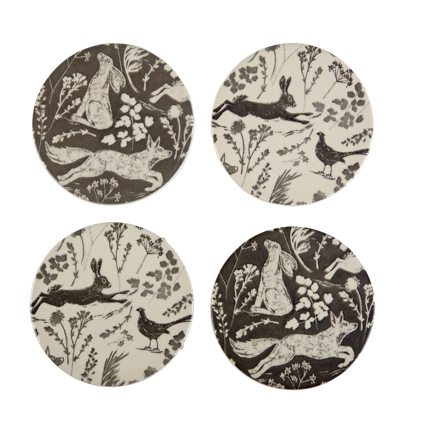 Sainsbury's Home Rural Retreat Set of 4 Printed Coasters Reviews