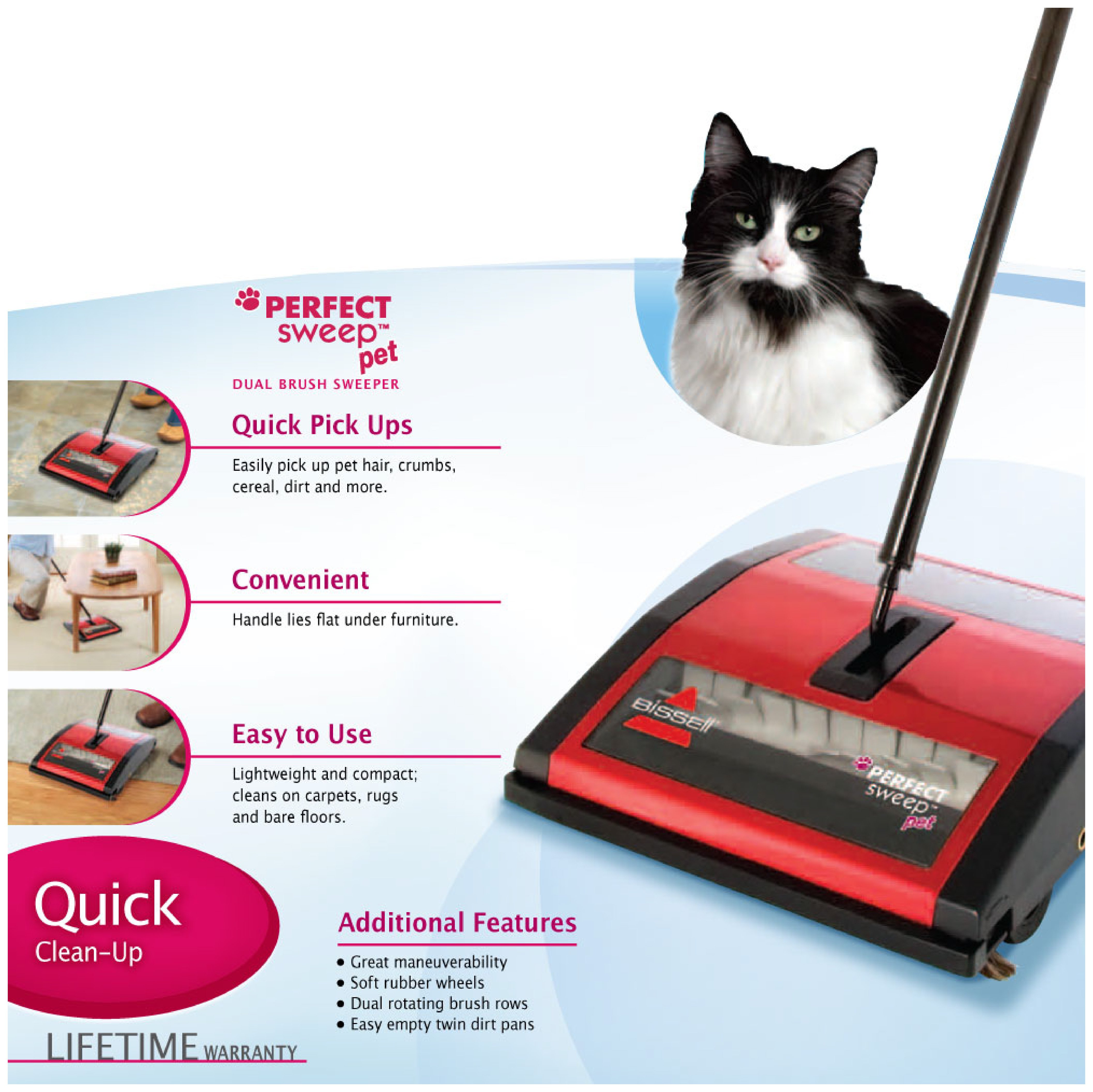 Bissell P206602 Perfect Sweep Pets All Reviews