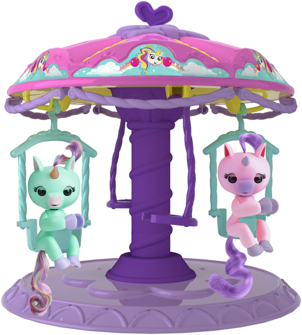 Fingerlings Playset with 2 Fingerlings Unicorns (8554431) Argos Price Tracker pricehistory.co.uk