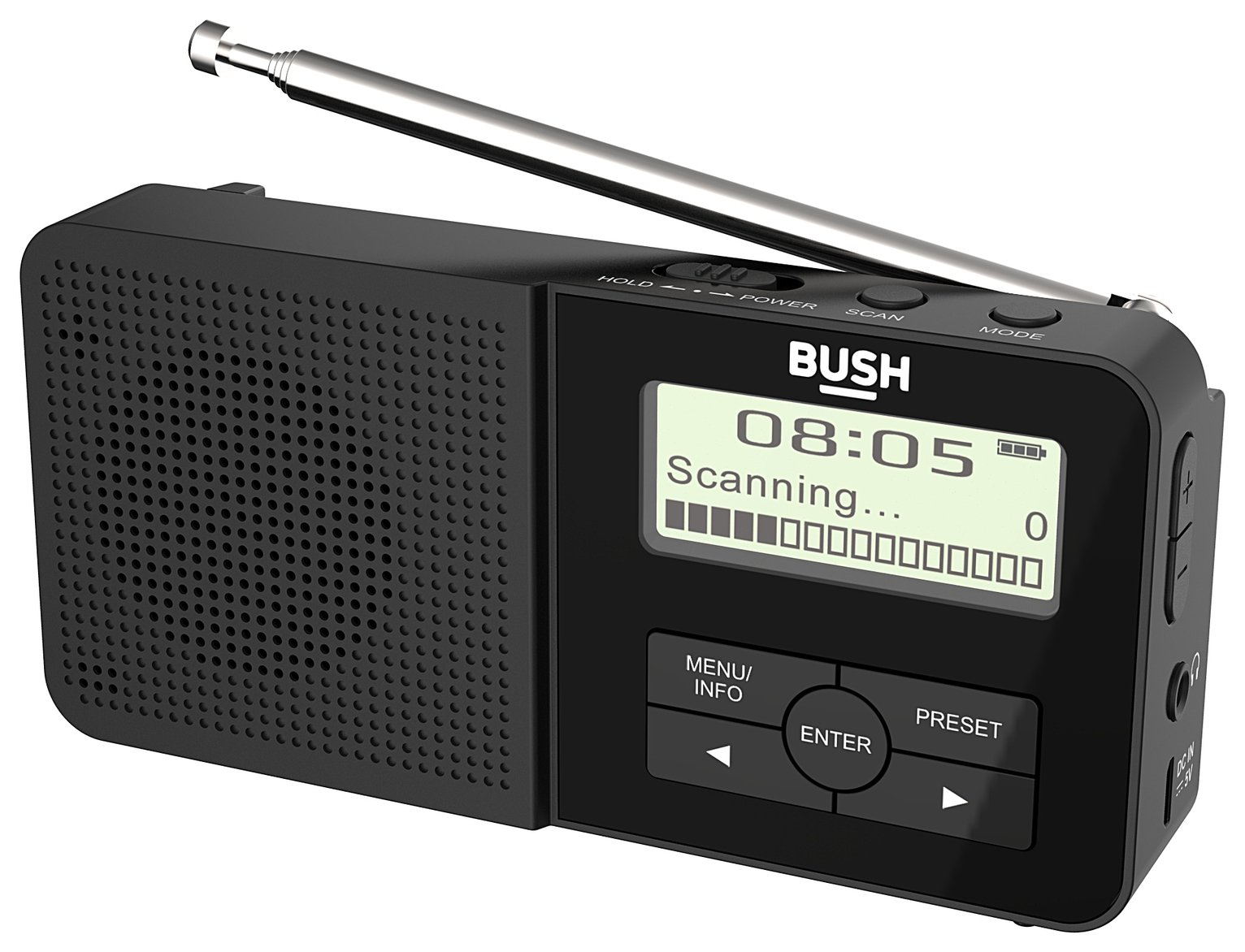 Bush Rechargeable Compact DAB Radio Reviews