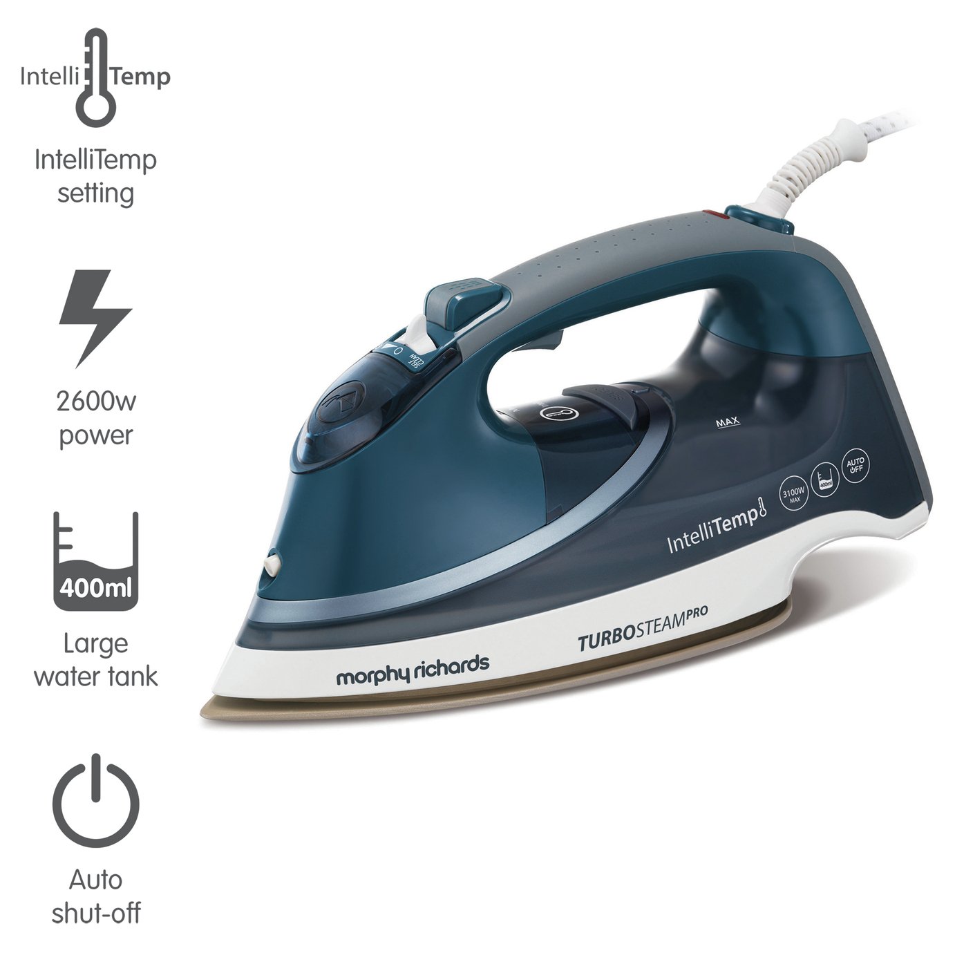 Morphy Richards 303131 Turbosteam Pro Steam Iron Reviews