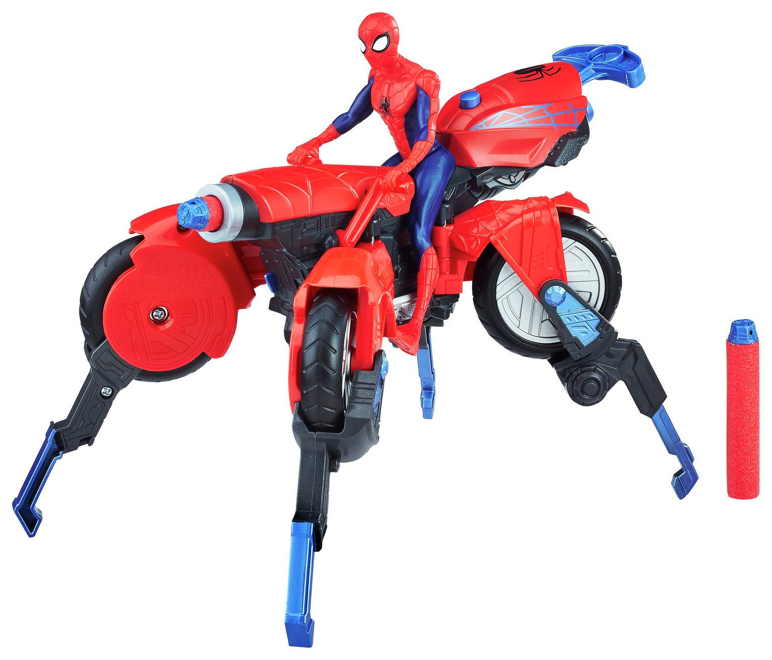 Marvel SpiderMan 3in1 Spider Cycle with SpiderMan Figure (8559003