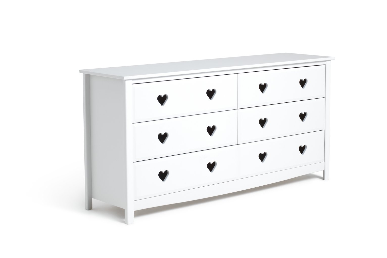 Argos Home Mia White 3+3 Chest of Drawers Reviews