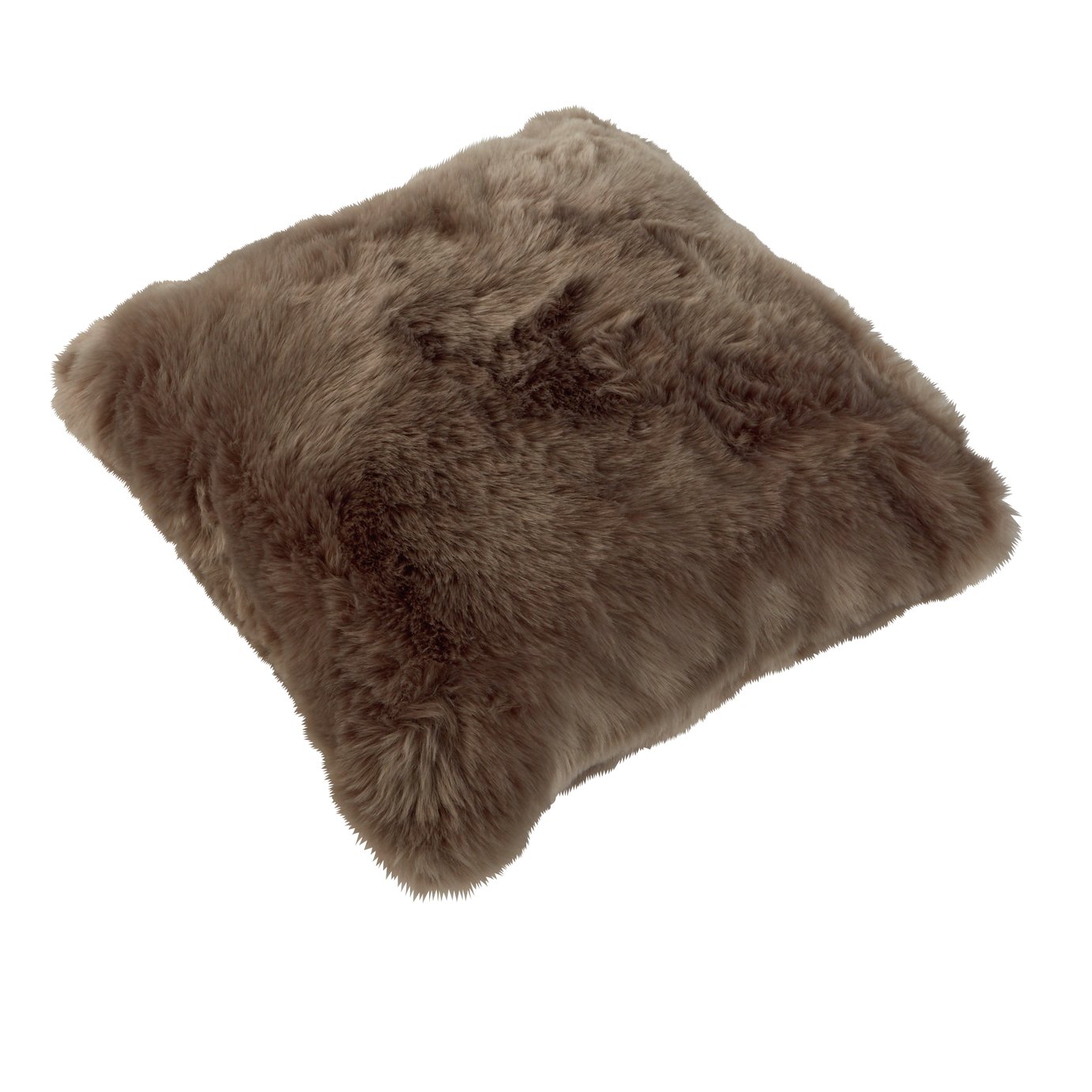 Sainsbury's Home Grey Faux Fur Cushion Reviews