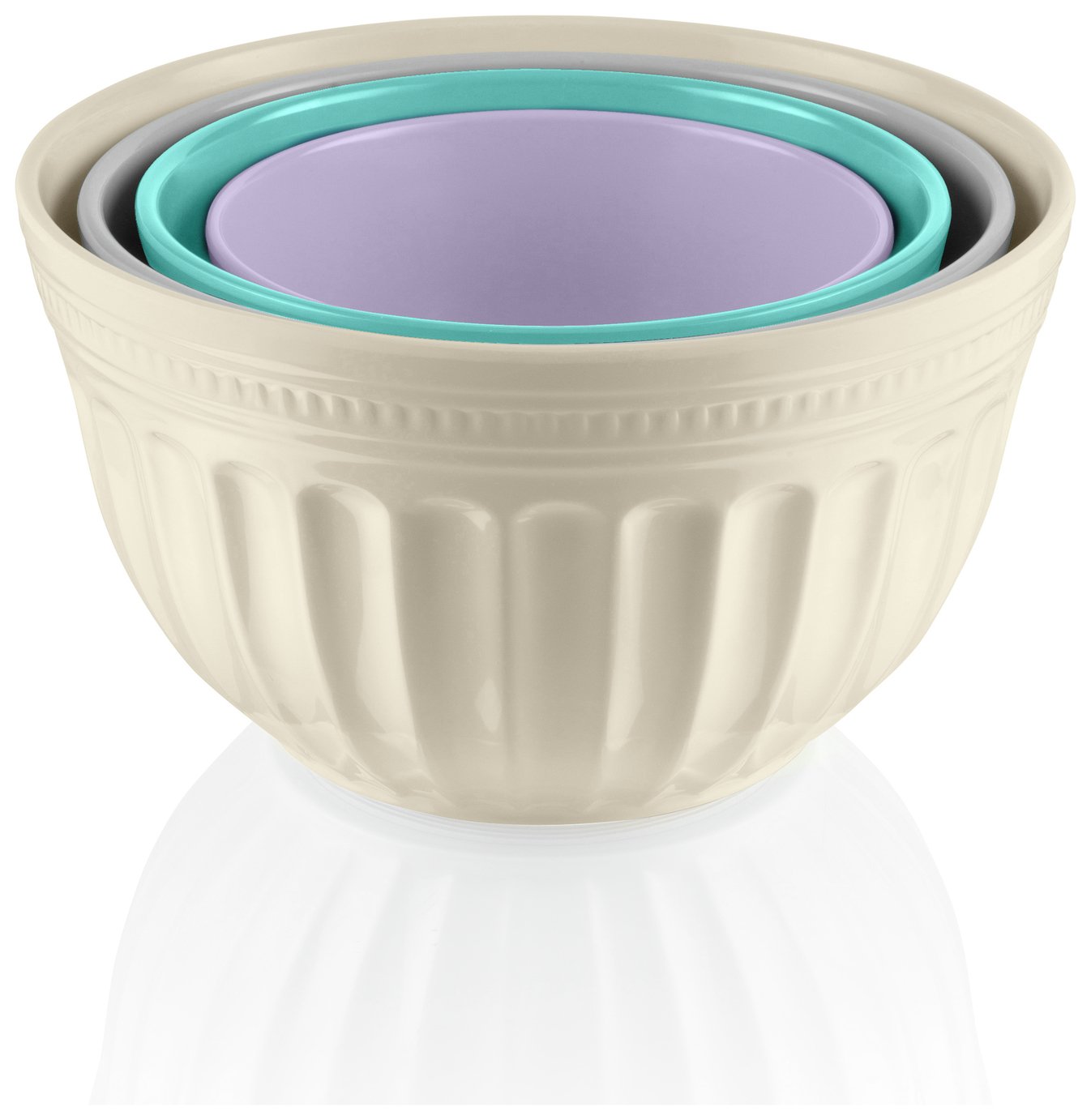 Fearne by Swan Set of 4 Mixing Bowls with Lids Reviews