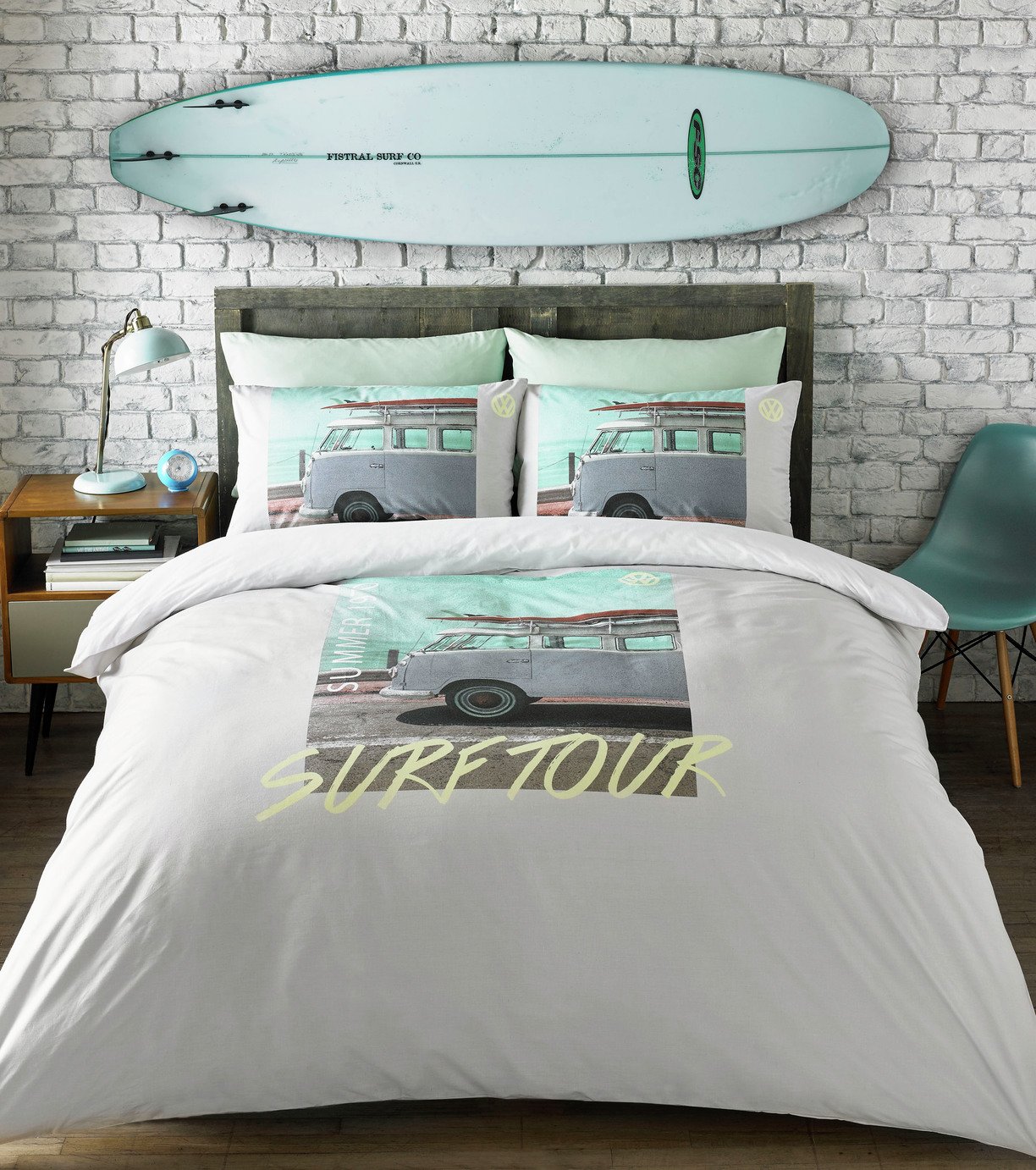 VW Coast Surfer Grey Bedding Set Reviews