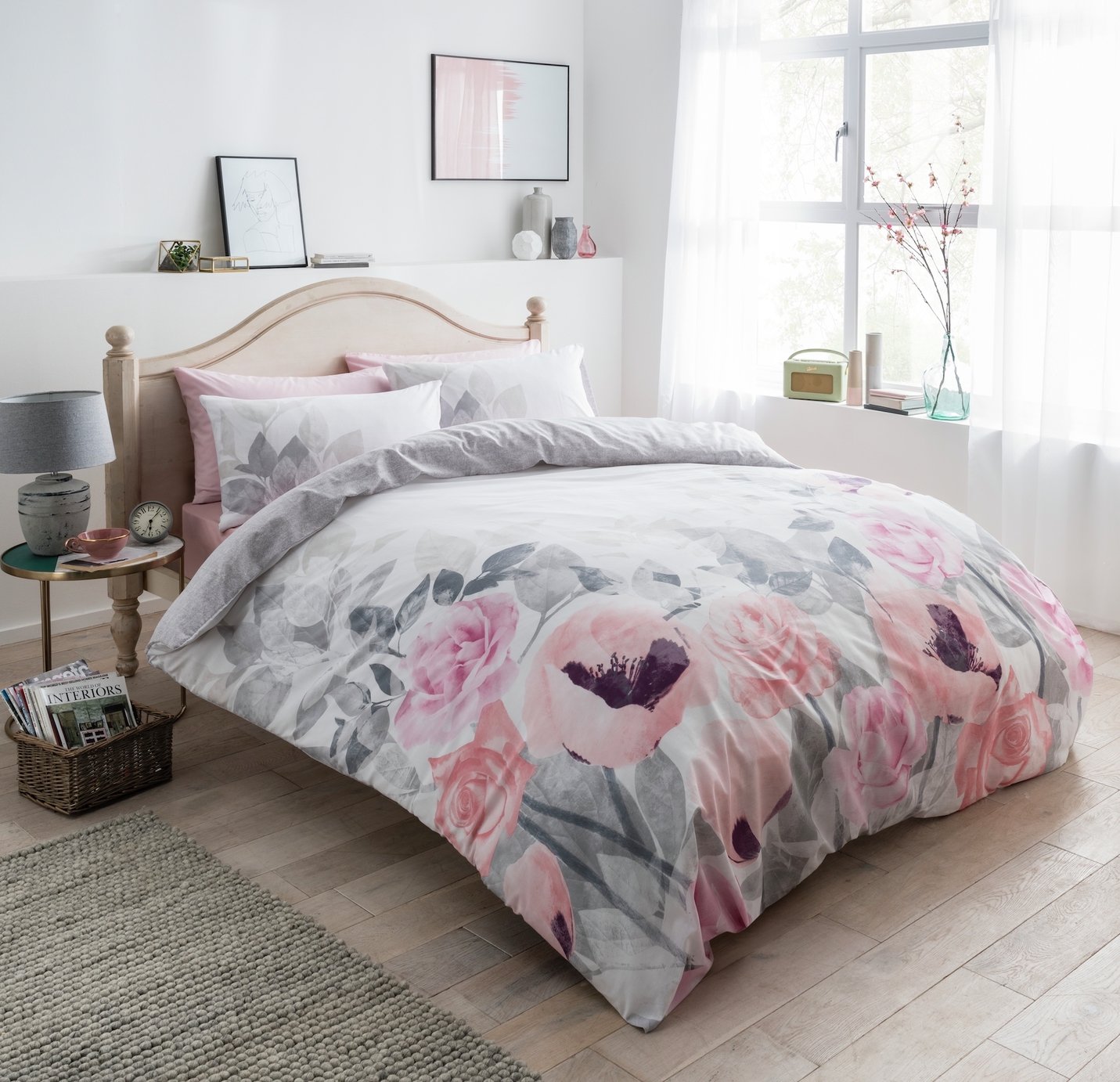 Argos Home Faded Flowers Bedding Set Reviews