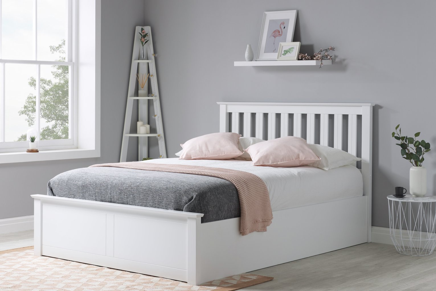 Birlea Phoenix White Kingsize Ottoman Bed Frame Reviews