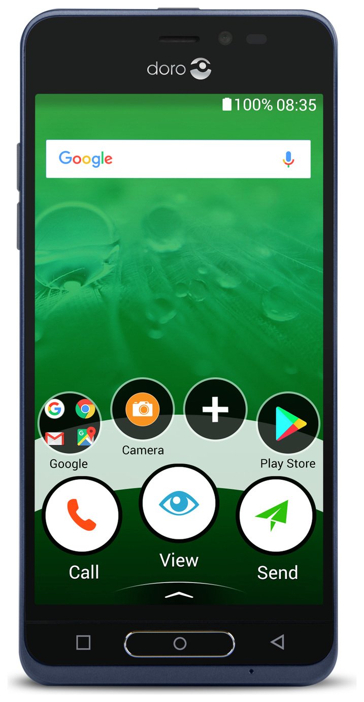 SIM Free Doro 8035 Mobile Phone Blue (8622291) Argos Price Tracker