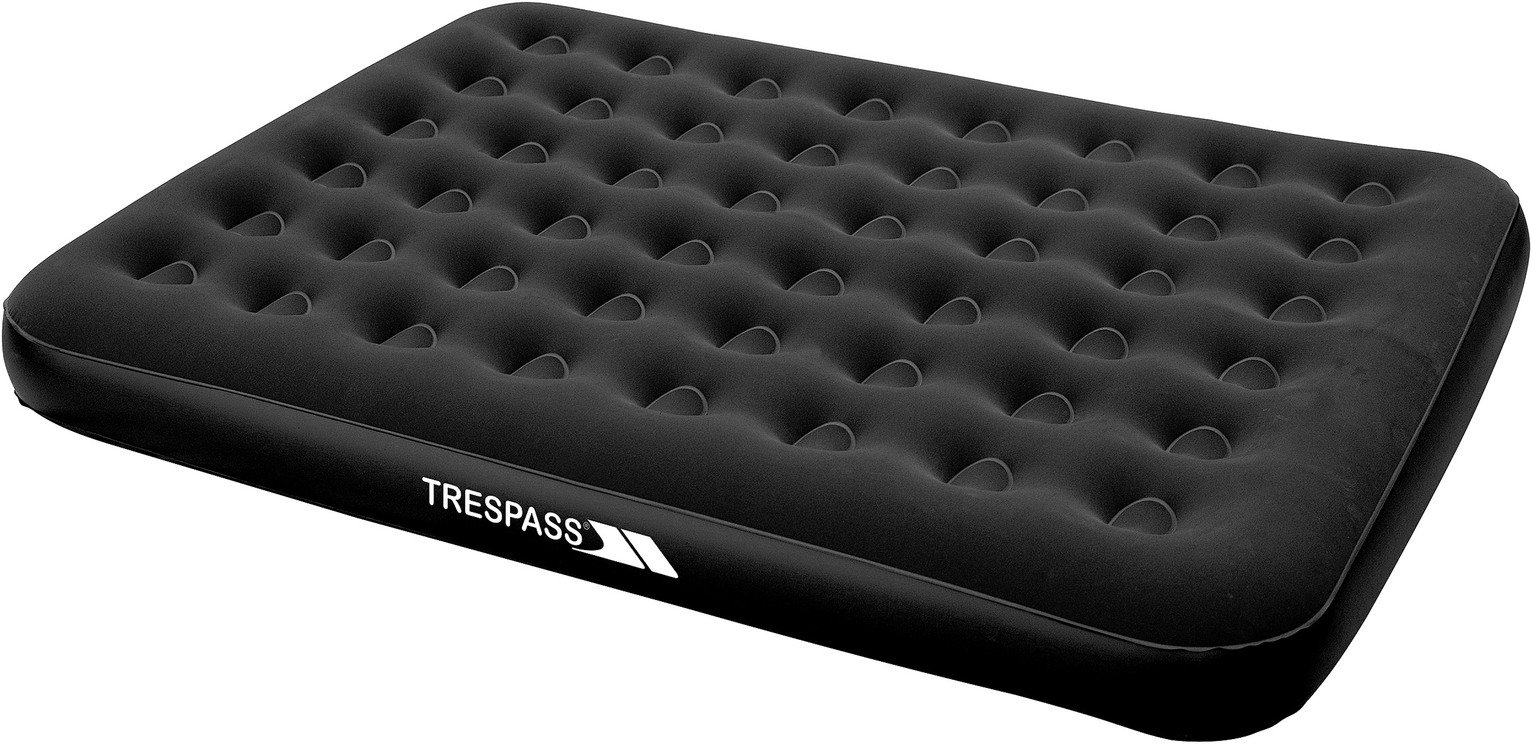 Trespass Kingsize Flocked Air Bed with Mains Pump Reviews