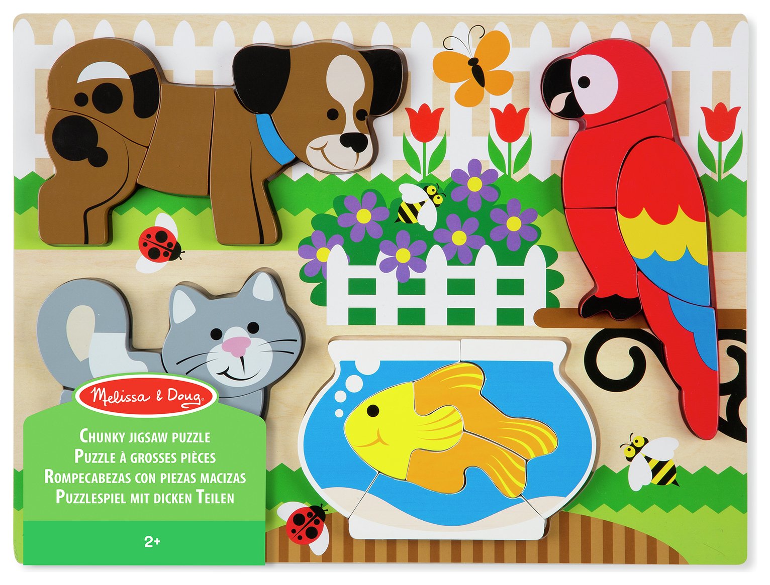 Melissa & Doug Wooden Chunky Jigsaw Puzzle Reviews