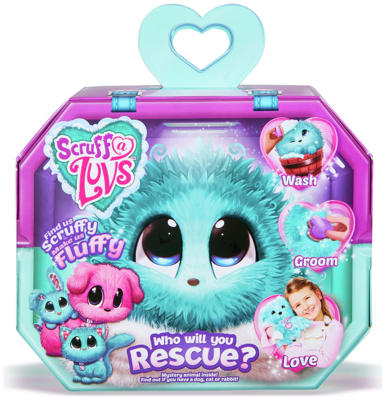 Scruff a Luvs Aqua Mystery Rescue Pet Soft Toy Reviews