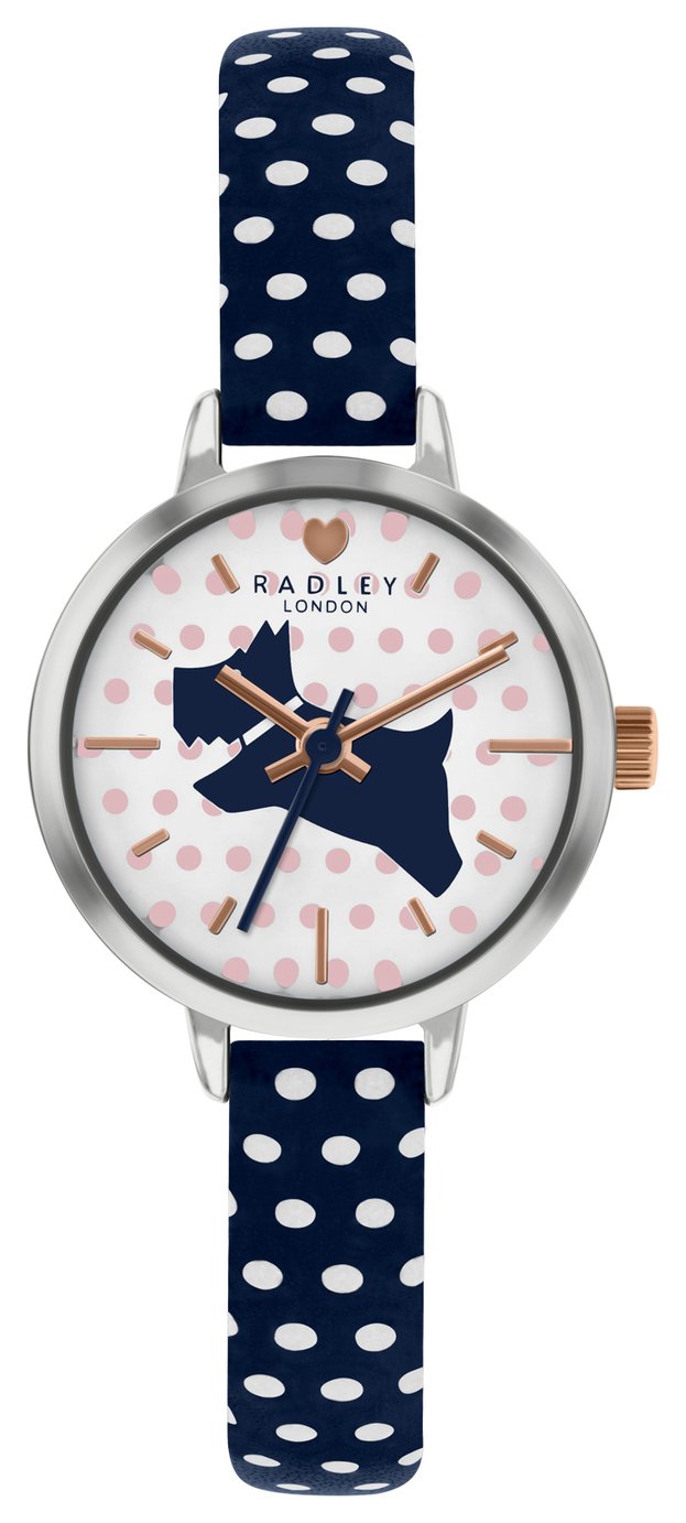 Radley Ladies RY2733S Rose Gold Plated Polka Dot Strap Watch Reviews