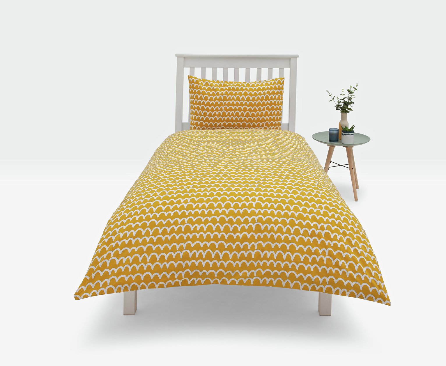 Argos Home Mustard Squiggle Bedding Set Reviews