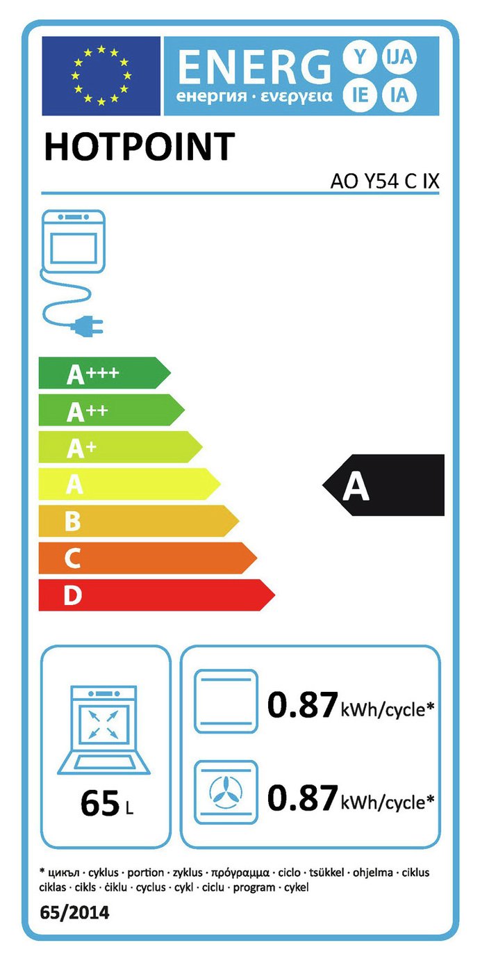 Hotpoint AOY54CIX Built In Single Oven Reviews