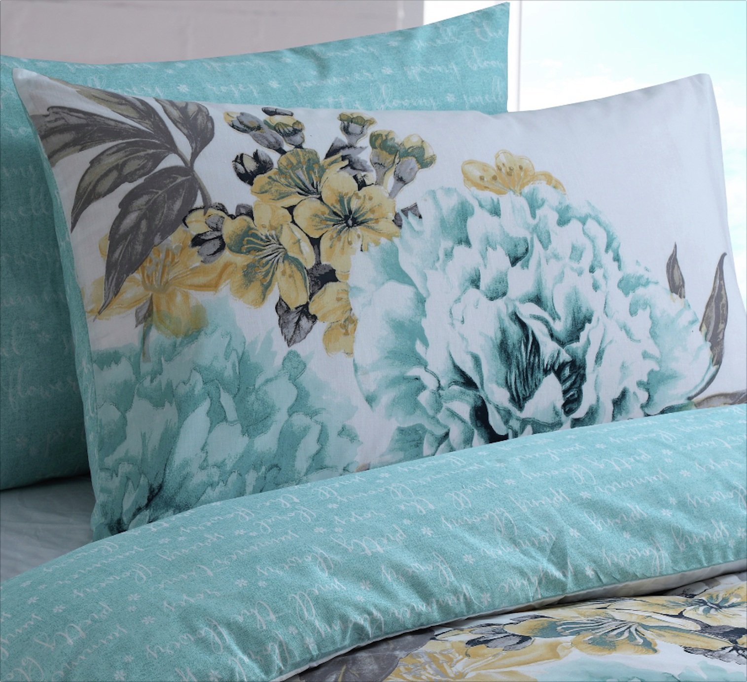 Argos Home Duck Egg Floral Bloom Bedding Set Reviews