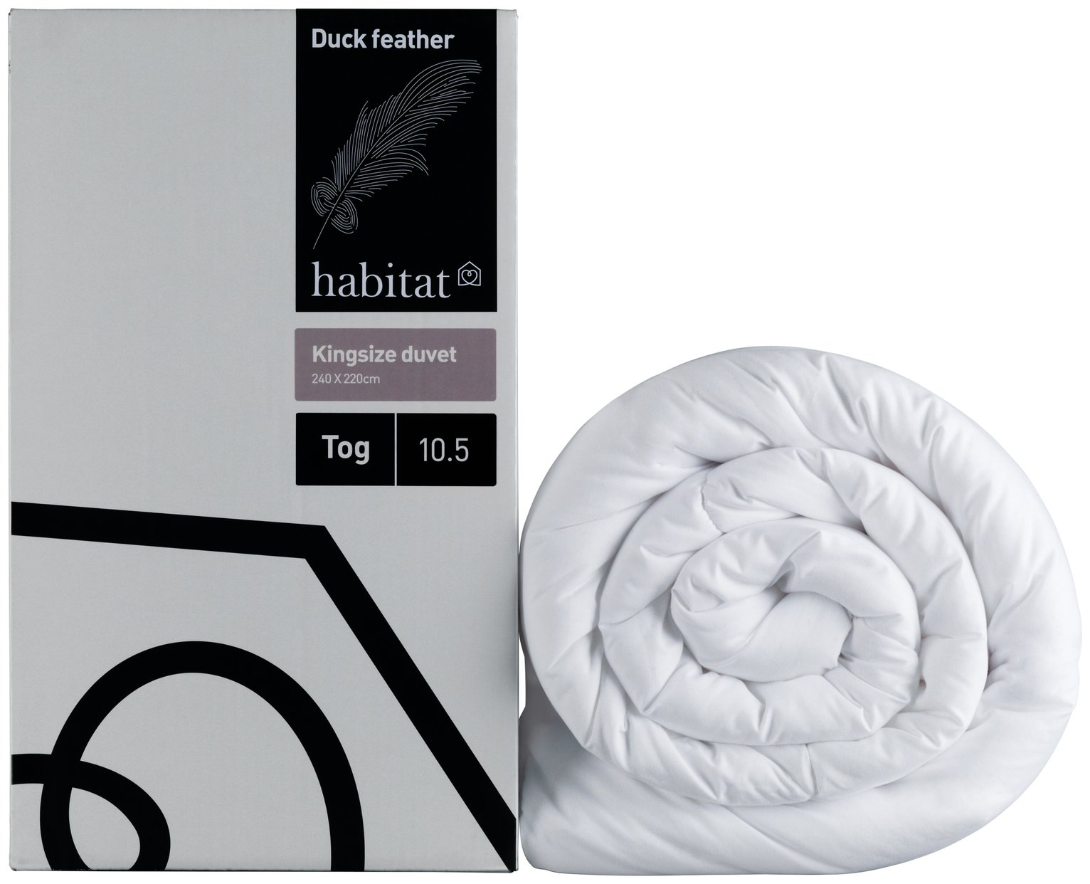 Habitat Duck Feather 10.5 Tog Duvet Reviews