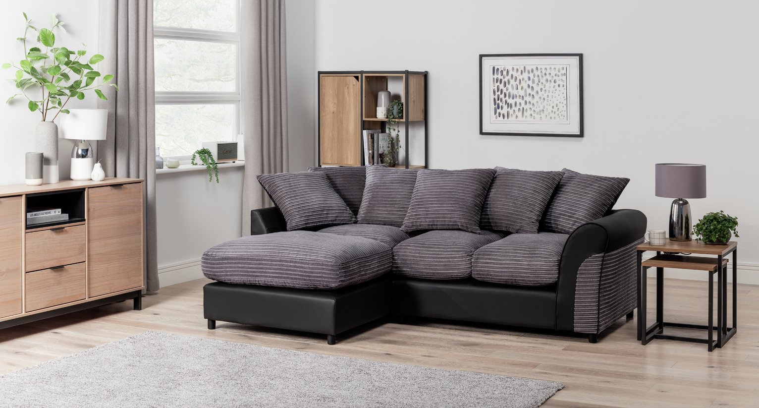 Argos Home Harry Left Corner Fabric Sofa Reviews Updated October 2022