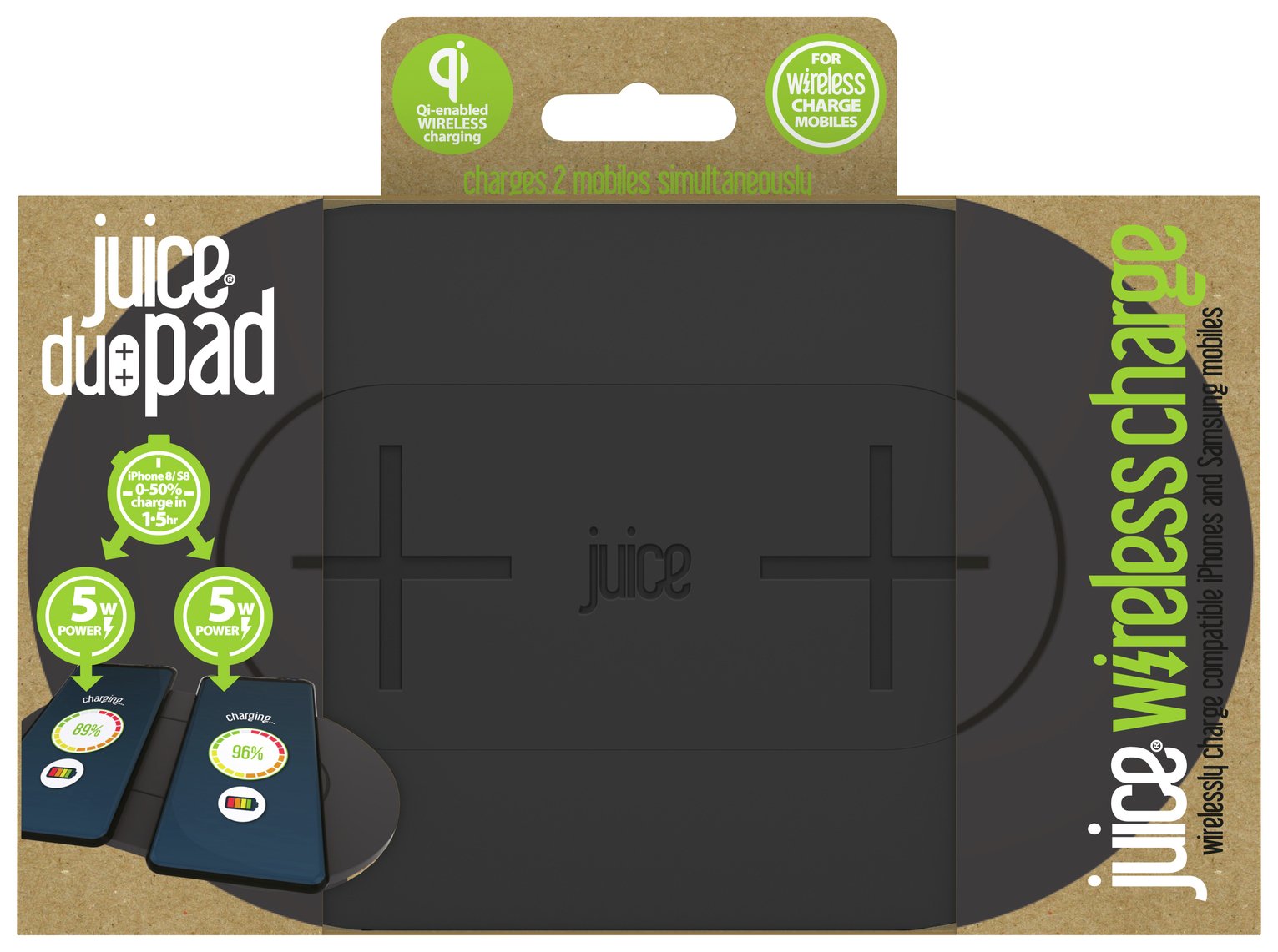 Juice Duo Pad 10W Qi Enabled Wireless Charger Reviews