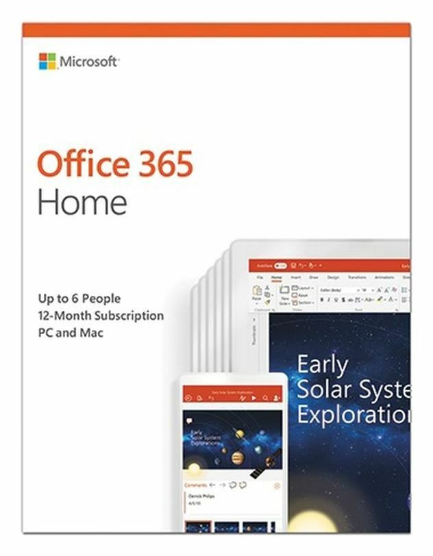 Microsoft Office 365 1 Year 6 Users Home Reviews