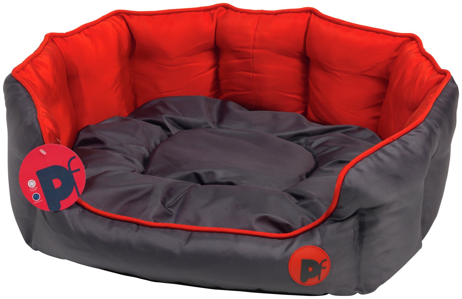 Petface Oxford Red Dog Bed Reviews