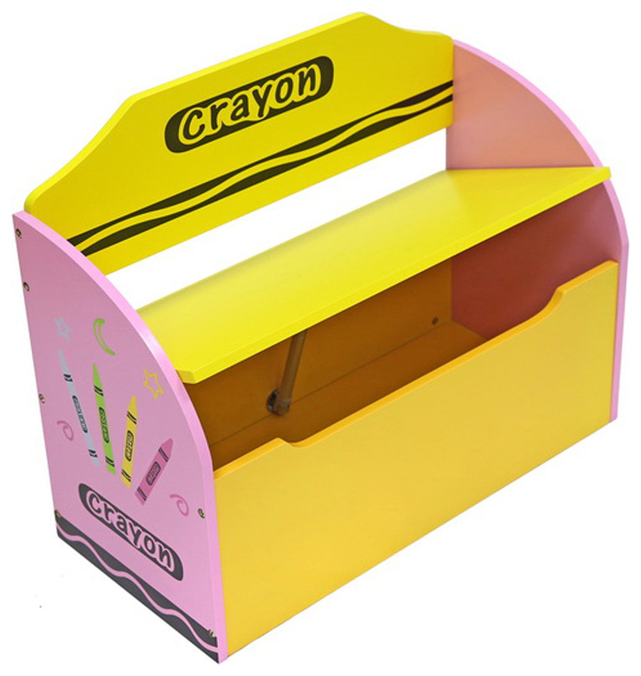 Kiddi Style Pink Crayon Toy Box & Bench Reviews