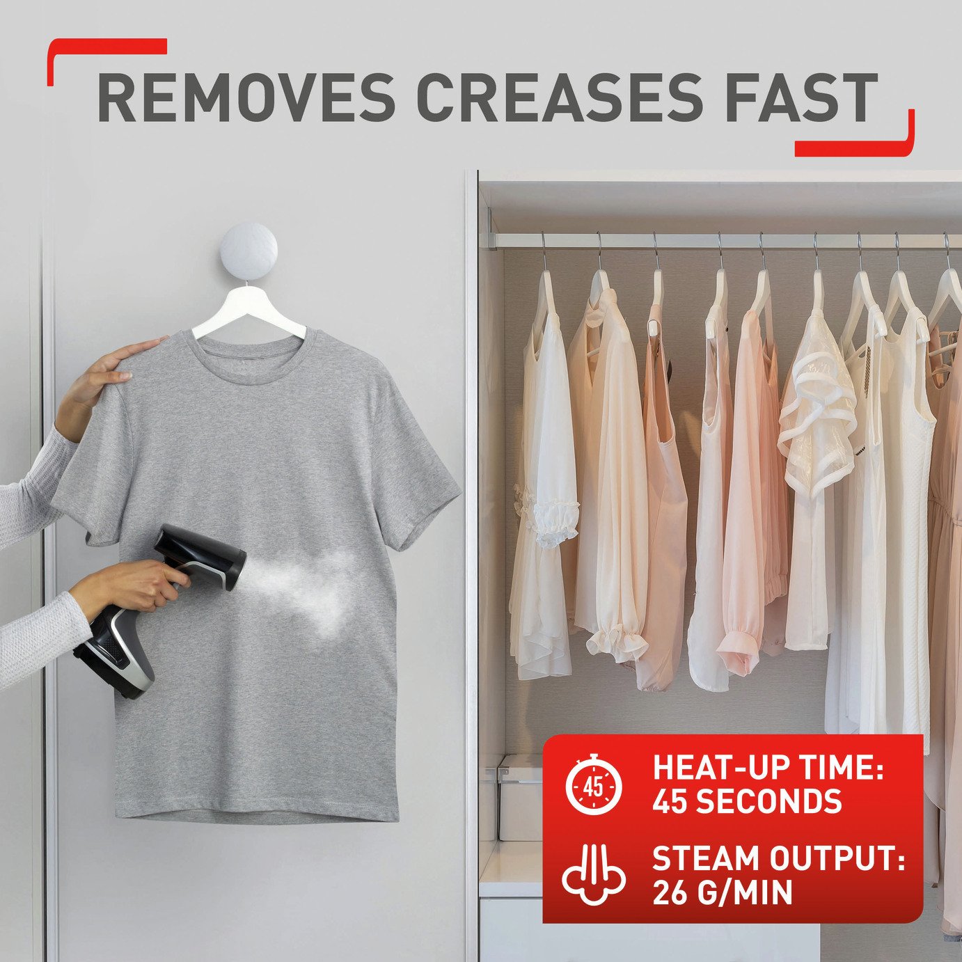 Tefal Access DT8150 Handheld Garment Steamer Reviews Updated January 2024