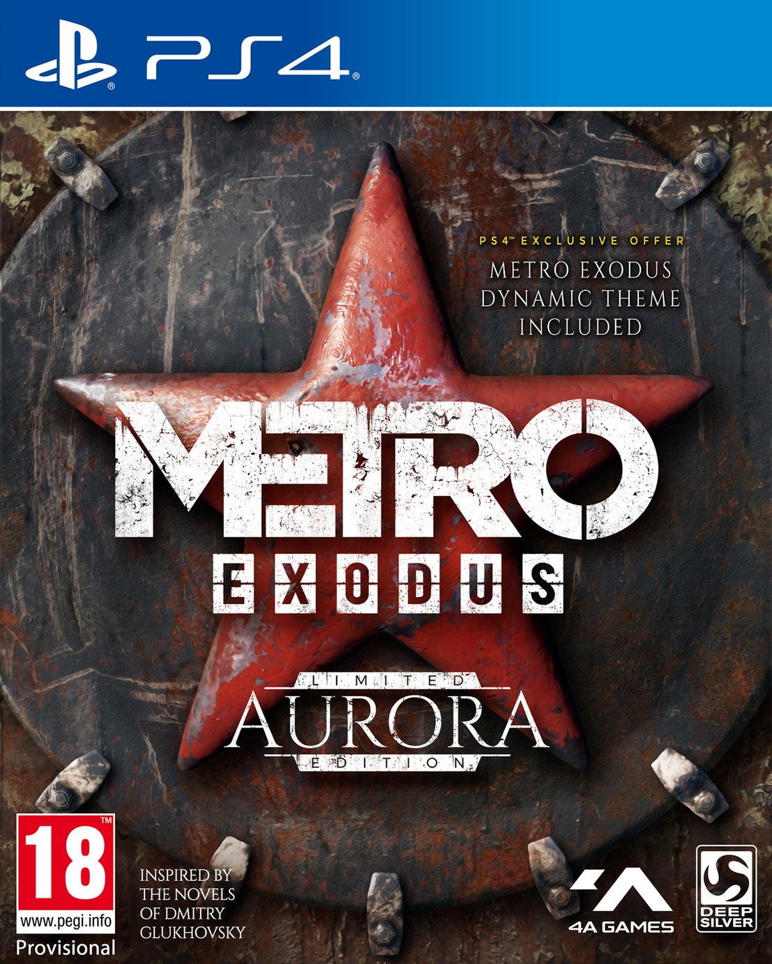 Metro Exodus Aurora Limited Edn PS4 PreOrder Game (8667029) Argos