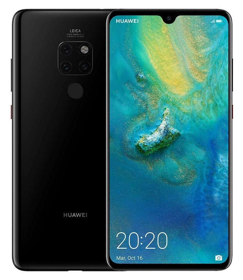 SIM Free Huawei Mate20 128GB Mobile Phone Black (8679725) Argos
