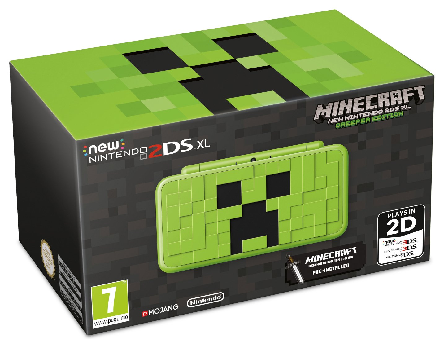 Nintendo 2DS XL Console with Minecraft Bundle (8686581) Argos Price