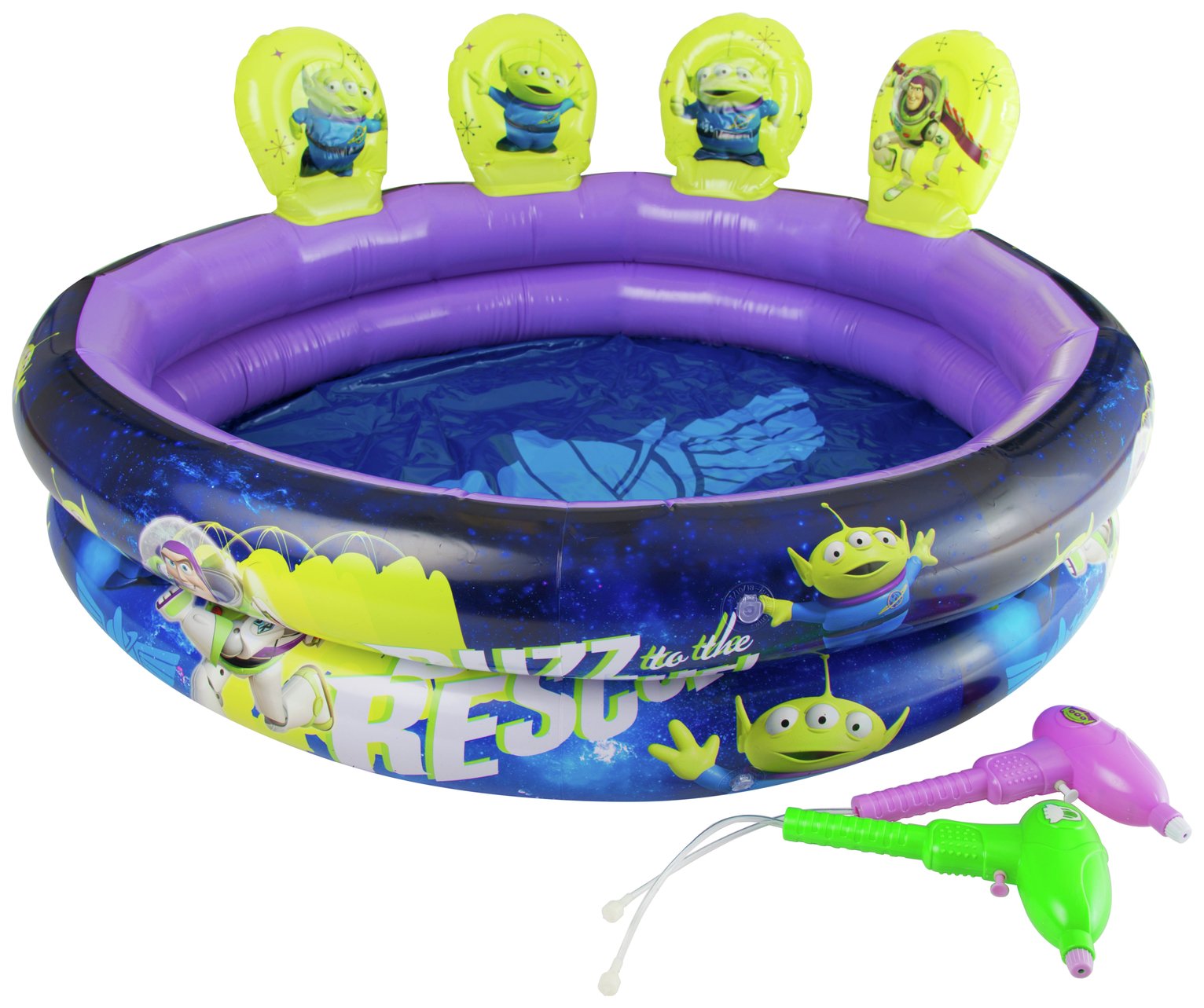 Toy Story Paddling Pool with Targets and Guns (8723530) Argos Price