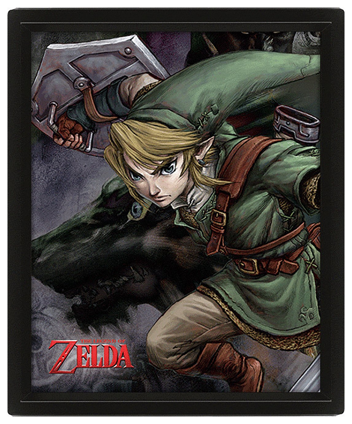 Legend of Zelda Twilight Princess Framed 3D Poster Reviews