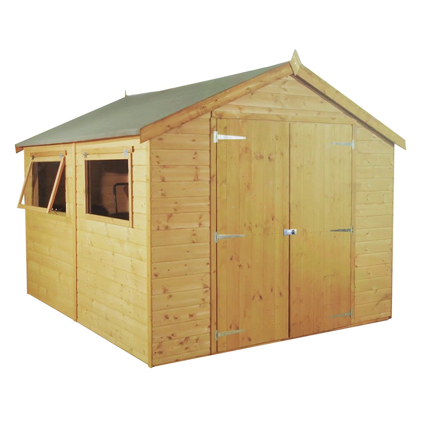 Mercia Wooden 10 x 6ft Premium Shiplap Shed (8790673) Argos Price