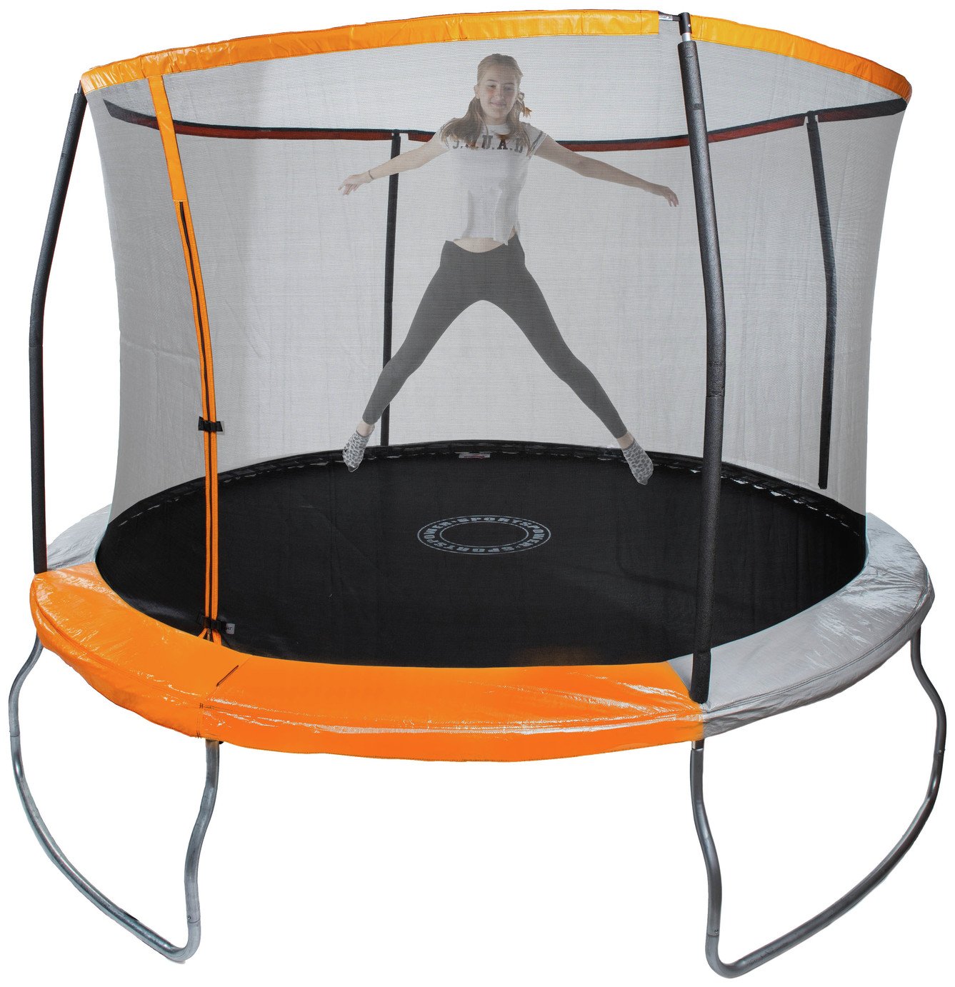 Sportspower 10ft Trampoline with Folding Enclosure Reviews