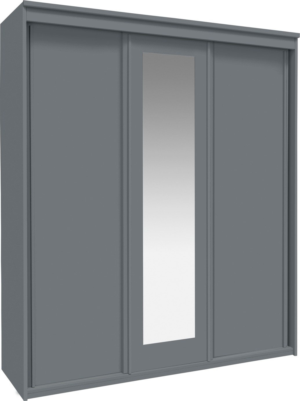Argos Home Hallingford Grey 3 Door Sliding Wardrobe Reviews Updated