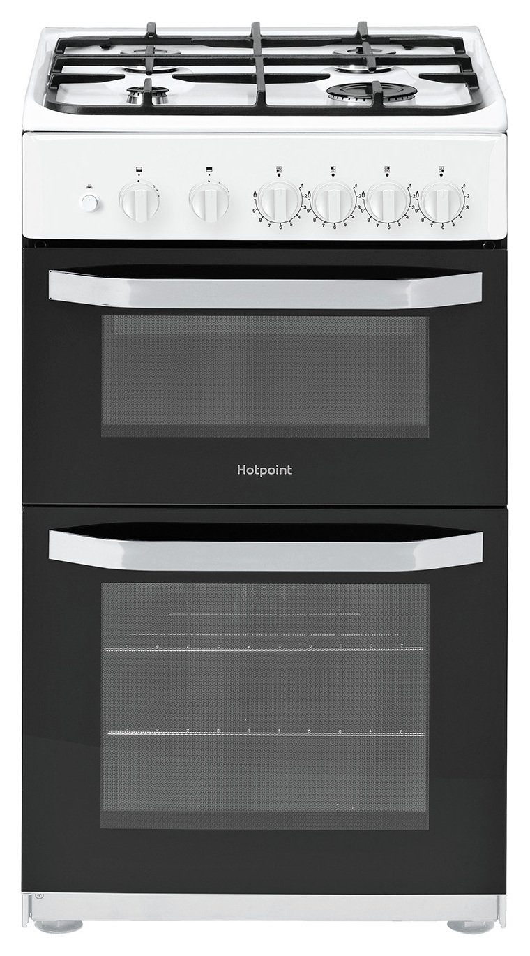 Hotpoint HD5G00KCW 50cm Twin Cavity Gas Cooker Reviews