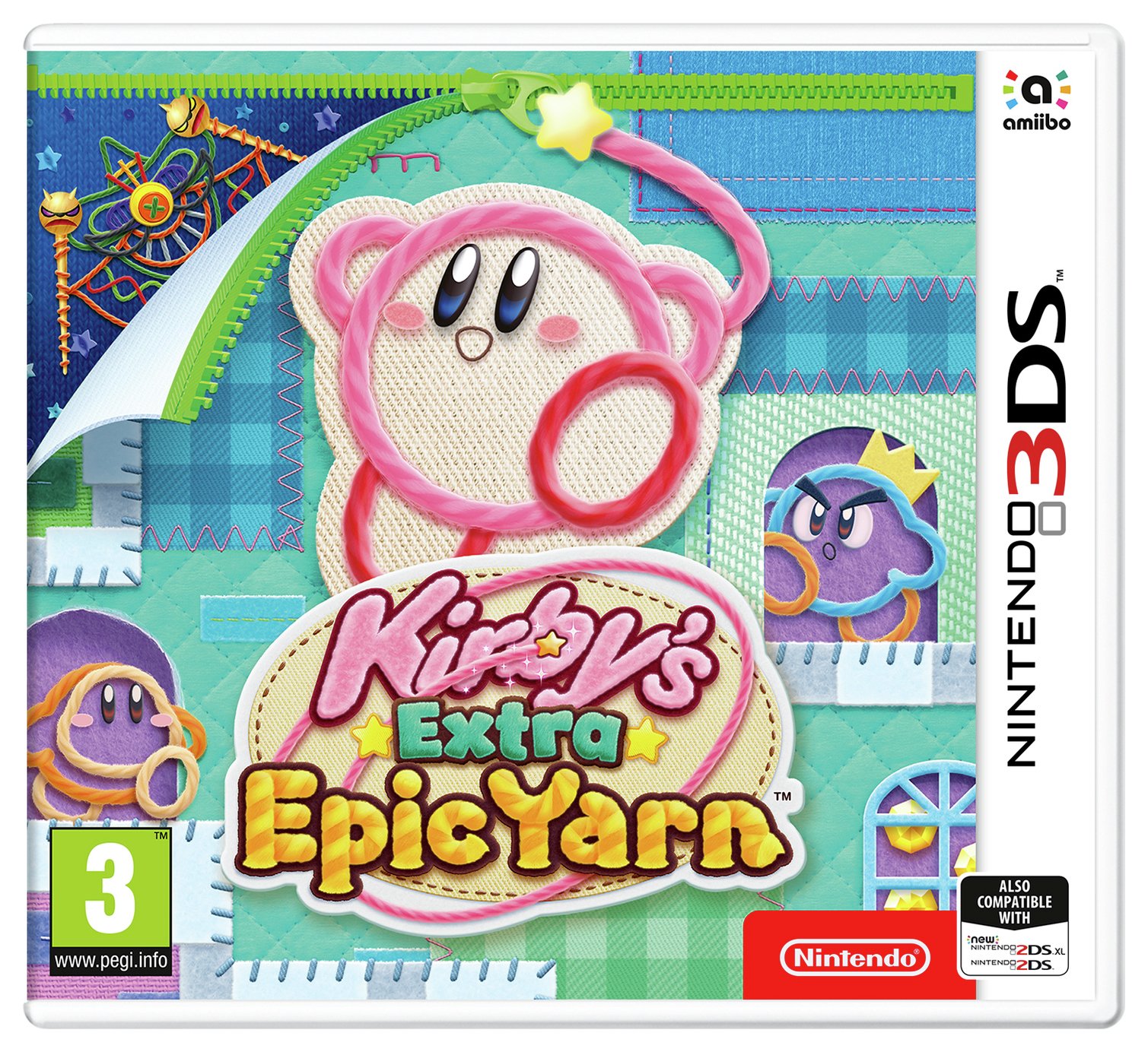 Kirby's Extra Epic Yarn Nintendo 3DS Game Reviews