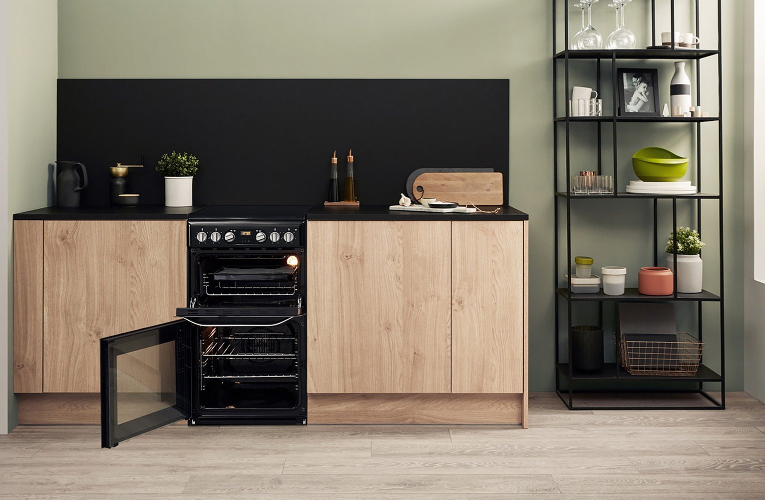 Hotpoint HD5V93CCB 50cm Double Oven Electric Cooker Reviews Updated