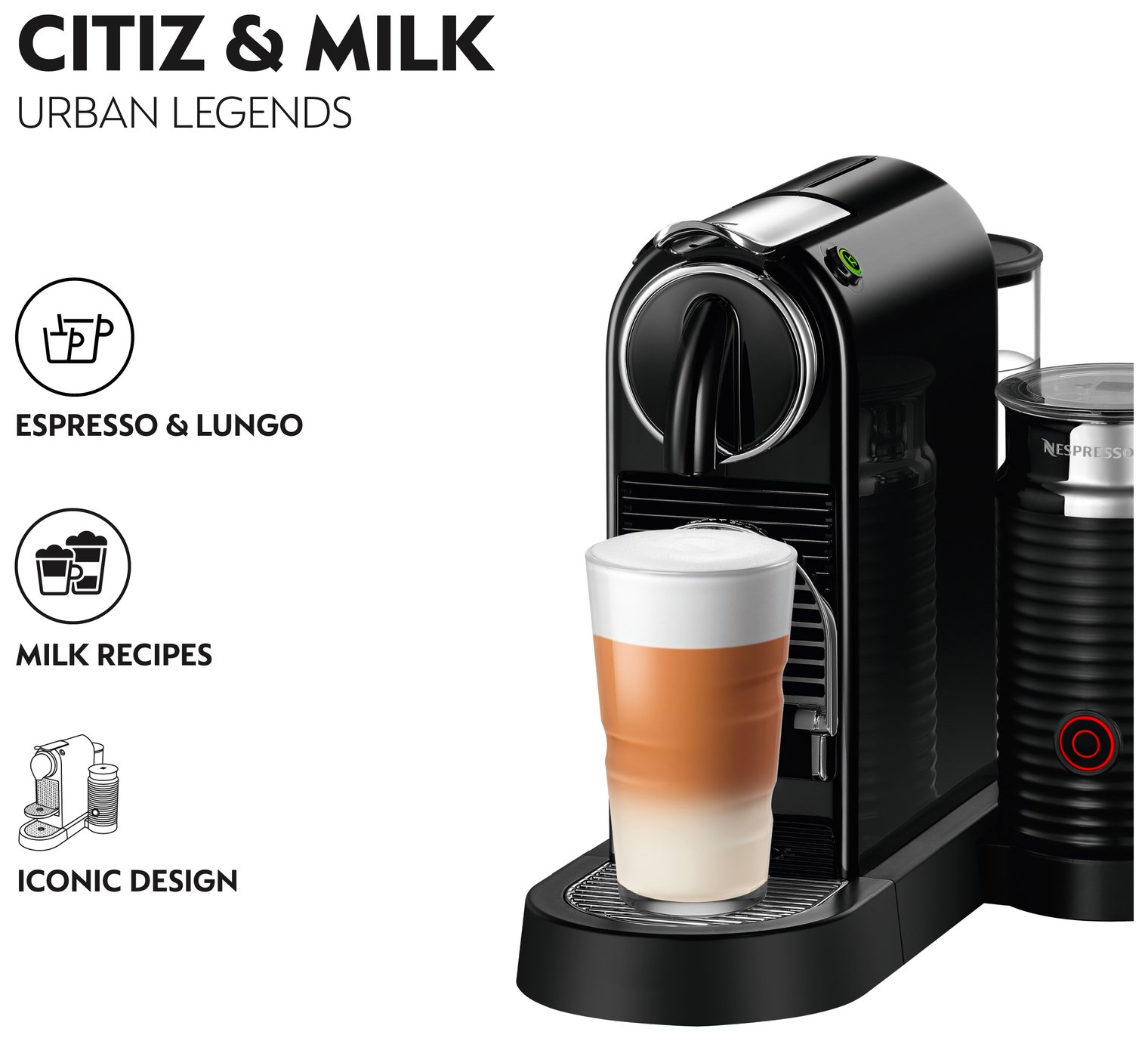 Nespresso by Magimix Citiz Pod Coffee Machine Bundle Reviews Updated